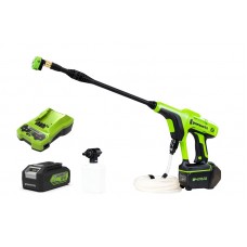 Зарядний пристрій для мийки високого тиску Greenworks G24PWK4 24V + комплект акумуляторів 4Ah