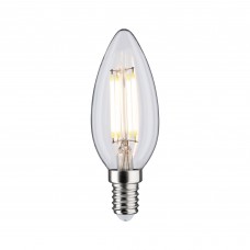 Світлодіодне джерело світла свічка 4.8W E14 470lm 4000K прозоре 230V