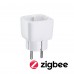 SH Zigbee Smart 230V 10A max 2300W штекерний адаптер білий/пластиковий