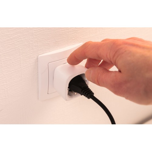 SH Zigbee Smart 230V 10A max 2300W штекерний адаптер білий/пластиковий - фото 4