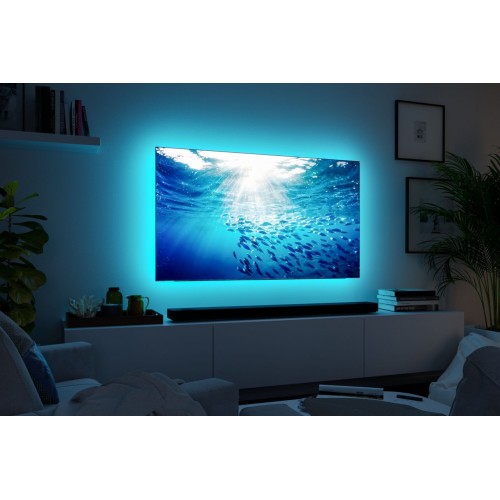 Комплект світлодіодної стрічки для телевізора 55 дюймів MaxLED 250 RGBW+ 20.5W 3000K 360 см 230/24V фото 3