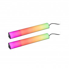 Комплект світлодіодних стрічок 2x30 см LIGHTBAR DYNAMIC RGB з пультом дистанційного керування 2x0.6 Вт 230 Вт / 5 В постійного струму
