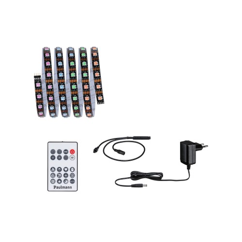 Комплект DYNAMIC LED RGB+ стрічки 3W 1.5M IP20 60LED/м 5VA 230V/12V DC біла/пластик фото 2
