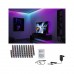 Комплект DYNAMIC LED RGB+ стрічки 5W 3M IP20 60LED/м 10VA 230V/12V DC біла/пластикова