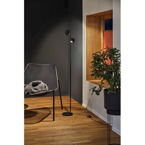 Торшер PURIC PANE LED 2x3W 3-STEP DIM 2300lm 2700K 230V чорний / металевий фото 5