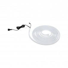 Комплект RGB LED стрічки для зовнішнього використання 30 Вт 5 м 36 лм/м 72 світлодіоди/м IP65 біла