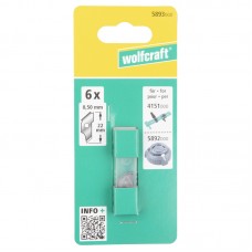 Леза для фаски 5892000, 4151000, Wolfcraft [6 шт.]