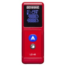 Лазерний далекомір BENNING LD40 РК-кольоровий 650нм клас II дальність 40м IP54
