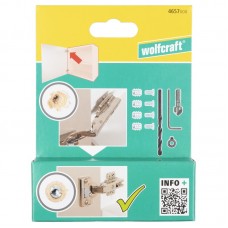 Ремкомплект для чашечкових петель, з боку кузова, Wolfcraft