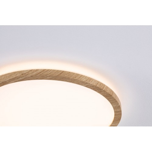 Стельовий світильник ATRIA Wood Backlight 16 Вт 293 мм 1600 лм 3000K IP44 230 В, імітація дерева / пластик - фото 2