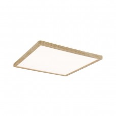 Стельовий світильник ATRIA Wood Backlight 16W 293X293 1600lm 3000K IP44 230V під дерево / пластик
