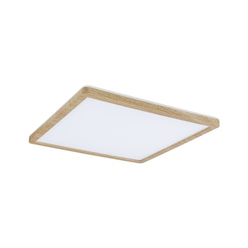 Стельовий світильник ATRIA Wood Backlight 16W 293X293 1600lm 3000K IP44 230V під дерево / пластик - фото 2