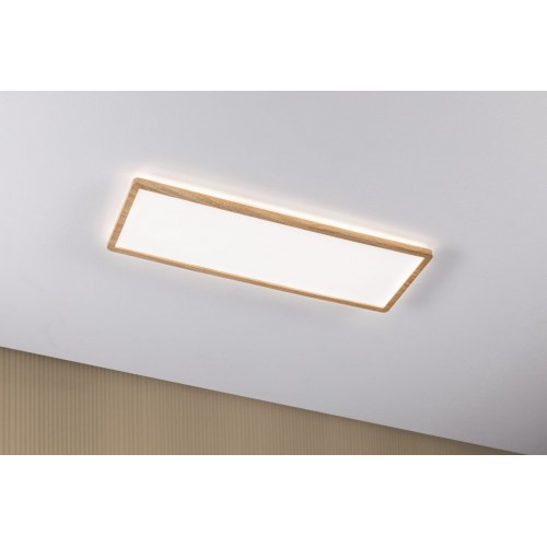 Стельовий світильник ATRIA Wood Backlight 22W 580X200 2300lm 4000K IP44 230V під дерево / пластик фото 2