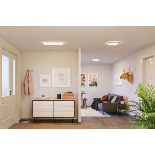 Стельовий світильник ATRIA Wood Backlight 22W 580X200 2300lm 4000K IP44 230V під дерево / пластик фото 3