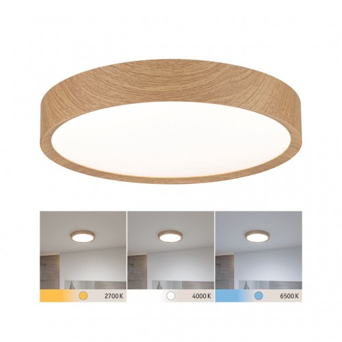 Стельовий світильник для ванної кімнати TEGA LED 22.5W 1200lm 3000/4000/6500K IP44 230V під дерево / пластик фото 4