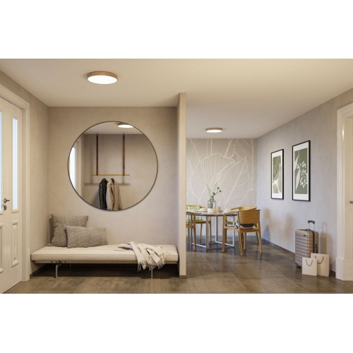 Стельовий світильник для ванної кімнати TEGA LED 22.5W 1200lm 3000/4000/6500K IP44 230V під дерево / пластик фото 6