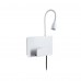 Настінний світильник HALINA LED 2.4W 200lm 2700K USB-C 230V білий матовий/металевий - фото 7