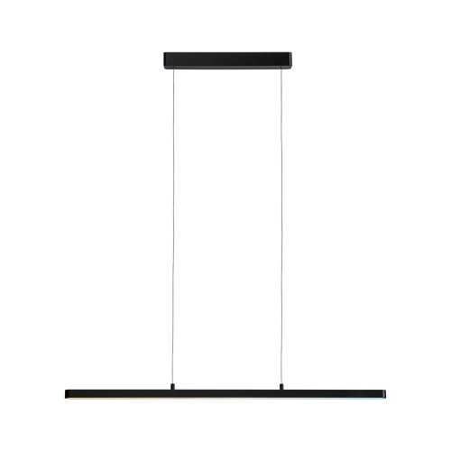 Підвісний світильник LENTO LED DIM SH Zigbee 3x15.5W 3x2100lm 230V матовий чорний / алюміній - фото 3