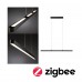 Підвісний світильник LENTO LED DIM SH Zigbee 3x15.5W 3x2100lm 230V матовий чорний / алюміній - фото 7