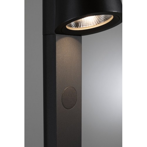 Садовий світильник CAISSA LED 9W 700lm 3000K 793mm IP44 антрацит / алюміній - фото 2