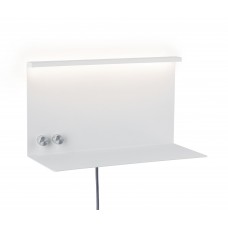 Настінний світильник JARINA LED DIM USB-C 6W 540/200lm 3000K 230V матовий білий / металевий