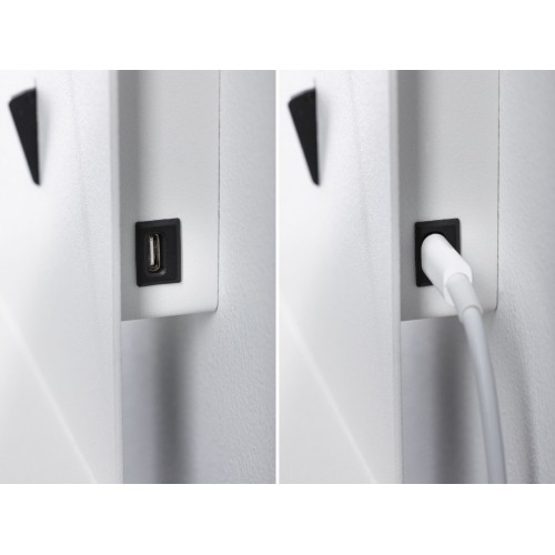 Настінний світильник MALENA USB-C макс. 5 Вт GU10 230 В білий матовий - фото 3