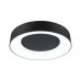 Стельовий світильник CASCA LED 16W 1500lm круглий 300mm 2700/4000/6500K IP44 230V матовий чорний / пластик