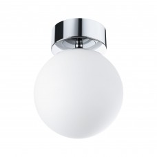 Стельовий світильник для ванної кімнати GOVE LED 9W 900lm 3000K IP44 230V сатинований хром / метал