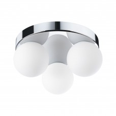 Стельовий світильник для ванної кімнати GOVE LED G9 max.3x20W IP44 230V сатинований хром / метал