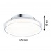 Стельовий світильник LUENA LED 11.5W 600lm круглий 250mm 3000K IP44 230V скло хром/метал - фото 8