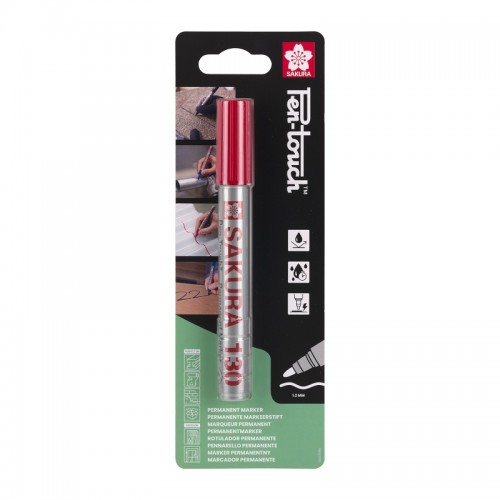Маркер Pen-Touch 130 червоного кольору, Sakura