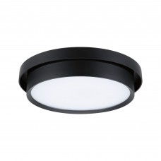 Світлодіодний стельовий світильник MALIK LED DIM 13.5W 280mm 850lm 2700K IP20 230V матовий чорний / пластик