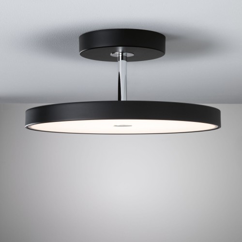 Стельовий світильник HILDOR LED DIM 26.5W 400mm 2100lm 2700K 230V матовий чорний/металевий - фото 1