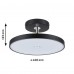 Стельовий світильник HILDOR LED DIM 26.5W 400mm 2100lm 2700K 230V матовий чорний/металевий - фото 6