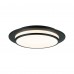 Стельовий світильник EGRON LED 3-STEP DIM 16W 360mm 750lm 2700K 230V матовий чорний / металевий