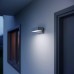 Фасадний світильник з датчиком руху та сутінків Steinel L 800 SC LED iHF Bluetooth Mesh Connect 7.5W 3000K 466lm IP44 IK03 230V срібний / алюмінієвий