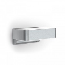 Фасадний світильник з датчиком руху та сутінків Steinel L 810 SC LED iHF Bluetooth Mesh Connect 9.8W 3000K 679lm IP44 IK03 230V срібний / алюмінієвий