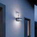 Цифровий фасадний світильник з датчиком руху та сутінків Steinel L 820 SC LED iHF Bluetooth Mesh Connect 9.8W 3000K 679lm IP44 IK03 230V срібний / алюмінієвий - фото 3