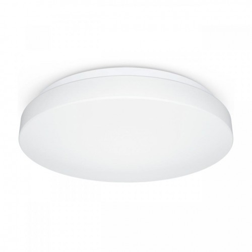 Датчик руху та сутінковий датчик RS PRO P2 Flat S 15.1W LED HF 1608lm 3000K IK03 IP54 230V білий/пластик