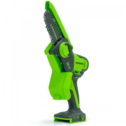 Зарядний пристрій для міні-бензопили Greenworks G24MCS10K2 24 В + комплект акумуляторів 2 Аг фото 2