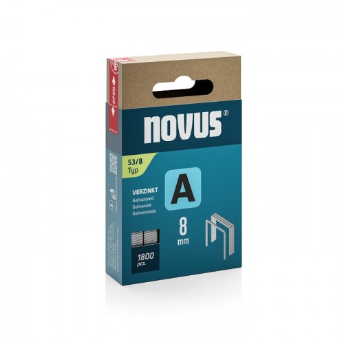 Скоби тип A 53/8 NOVUS [1800 шт.]