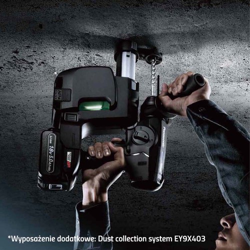 Дриль-шуруповерт SDS 18V Panasonic EY1HD1 J18D32 + зарядний пристрій + 2 акумулятори 18V/5Ah + систейнер фото 1