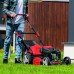 Газонокосарка бензинова Scheppach MS225-53 + масло + нож