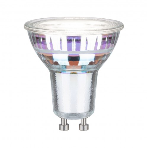 Світлодіодне джерело світла GU10 ECO LINE 2.5W 450lm 4000K 230V срібло / скло