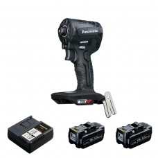 18V ударний гайковерт Panasonic EY1PD1 + зарядний пристрій + 2 акумулятори 18V / 5.0Ah + систейнер