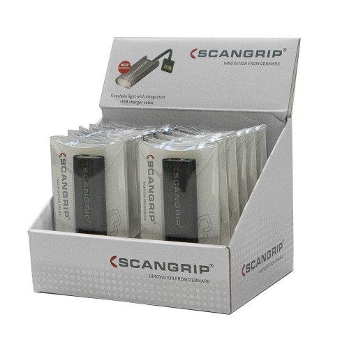 Брелок-ліхтарик з вбудованим USB-кабелем для зарядки FLASH MICRO R 03.5113 фото 1