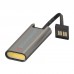 Брелок-ліхтарик з вбудованим USB-кабелем для зарядки FLASH MICRO R 03.5113
