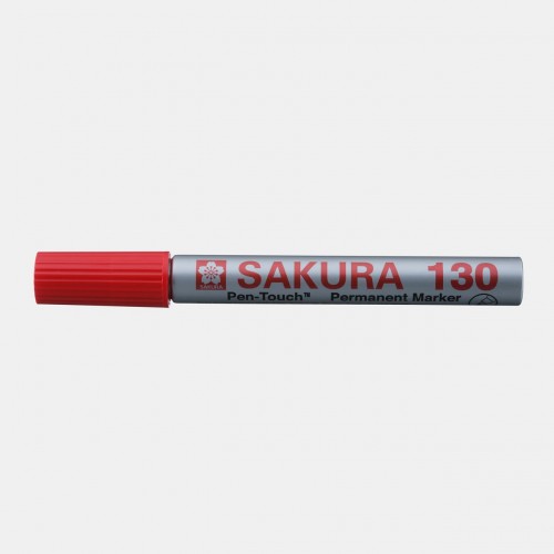Маркер Pen-Touch 130 червоного кольору, Sakura  фото 
