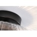 Стельовий світильник для ванної кімнати RUYA E27 max.60W IP44 230V матовий чорний / скло - фото 8