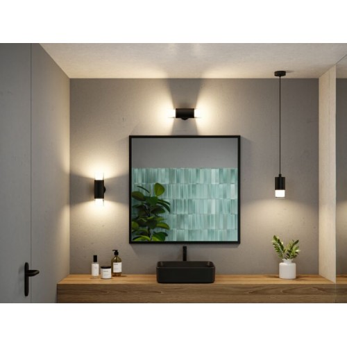 Підвісний світильник для ванної кімнати KAME LED 3-STEP DIM 9W 3000K 700lm IP44 230V чорний / металевий - фото 6